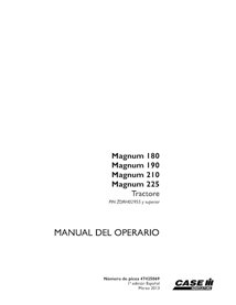 CASE-47425069-OM-ES Case Magnum 180, 200, 220, 240 tractor pdf operator's manual ES (47425069)