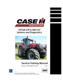 CASE-STM-OPTUM-T7-HD-CVT-EN Manual de capacitación de servicio para tractores Case Optum 270 CVT y 300 CVT (PDF) (STM OPTUM/T...