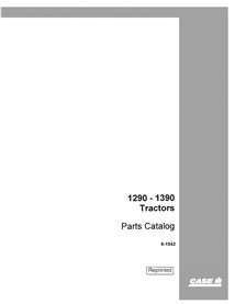 CASE-8-1542-PC-EN Catálogo de peças em PDF para tratores Case 1290 e 1390 (8-1542)