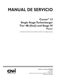 CASE-47869989-SM-ES Manual de serviço em PDF do motor Case Cursor 13 - série F3HE613x ES (84473739)