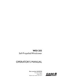 CASE-84309785-OM-EN Case WD1203 windrower pdf operator's manual (84309785)