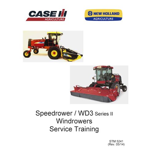CASE-STM-5241-WSM-EN Case WD1203 Series II windrower pdf service training manual (STM 5241)