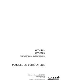 CASE-84309781-OM-FR Manual do operador da enfardadeira Case WD1903, WD2303 em PDF FR (84309781)