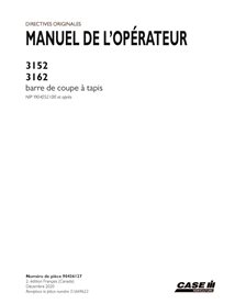 CASE-90436127-OM-FR Boîtier 3152, 3162 PIN YKH052100 - Manuel d'utilisation PDF de l'en-tête Draper ES (90436127)