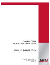 CASE-47627577-SM-FR Manuel d'entretien PDF de la tête de coupe Case TerraFlex 3020 FR (47627577)