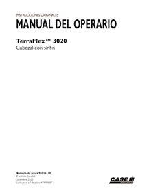 CASE-90436114-OM-ES Manual do operador do cabeçote de perfuração Case TerraFlex 3020 em PDF ES (90436114)