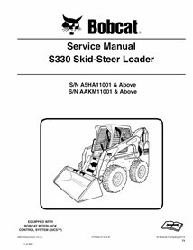 BOBCAT-S330-6987040-sm Manuel d'entretien pdf de la chargeuse compacte Bobcat S330