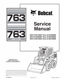 BOBCAT-763-6900091-sm Manuel d'entretien pdf de la chargeuse compacte Bobcat 763