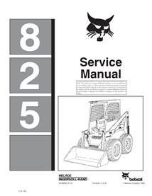 BOBCAT-825-6549899-sm Manual de serviço em pdf da minicarregadeira Bobcat 825
