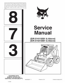 BOBCAT-873-6900382-sm Manual de serviço em pdf da minicarregadeira Bobcat 873