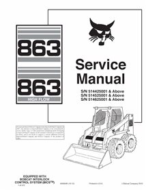 BOBCAT-863-6900648-sm Bobcat 863 skid steer loader pdf service manual