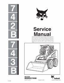 BOBCAT-742B_743B-6720772-sm Bobcat 742B, 743B skid steer loader pdf service manual