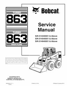 BOBCAT-863-6900942-sm Bobcat 863 minicargadora pdf manual de servicio