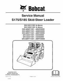 BOBCAT-S175_S185-6904132-sm Bobcat S175, S185 skid steer loader pdf service manual