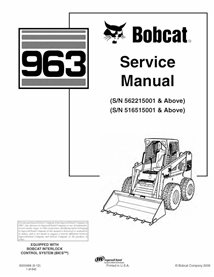 BOBCAT-963-6900988-sm Manuel d'entretien pdf de la chargeuse compacte Bobcat 963
