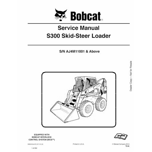 BOBCAT-S300-6989455-sm Manuel d'entretien pdf de la chargeuse compacte Bobcat S300