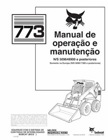 BOBCAT-773-6900789-PT-OM Bobcat 773 minicargadora pdf manual de operación y mantenimiento PT
