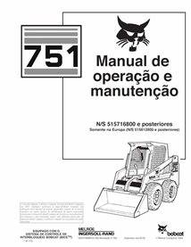 BOBCAT-751-6900786-PT-OM Bobcat 751 chargeur compact pdf manuel d'utilisation et d'entretien PT