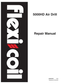 Manual de reparación del taladro neumático New Holland Flexi-Coil 5000HD - Agricultura de New Holland manuales