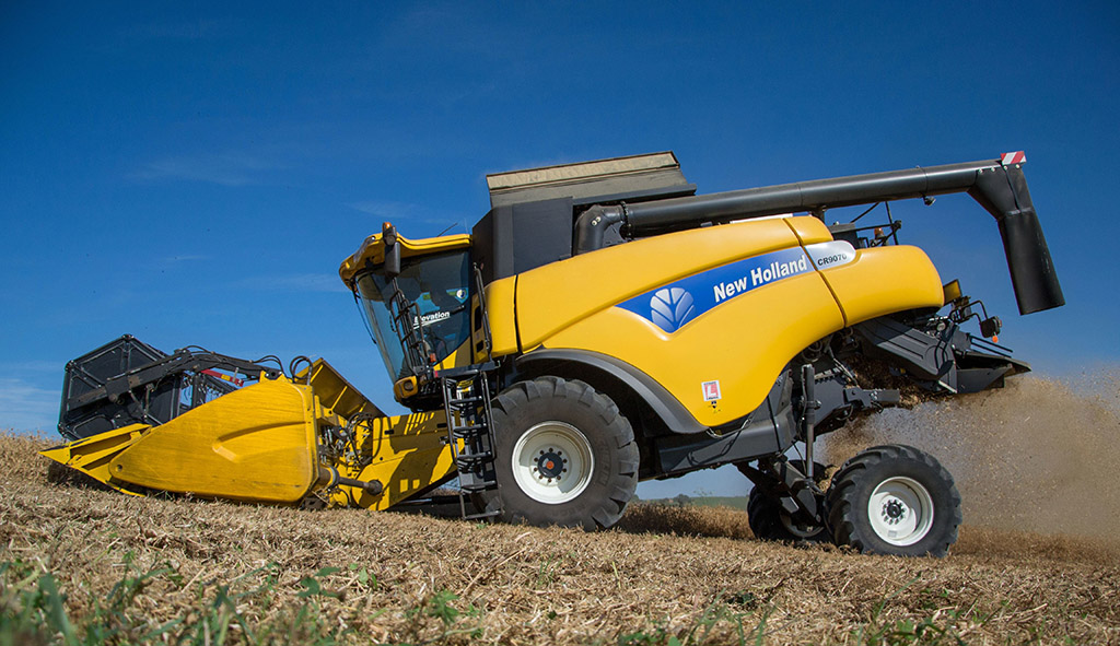 Tractor Electrico Para Niños New Holland Cosechadora A La Venta En