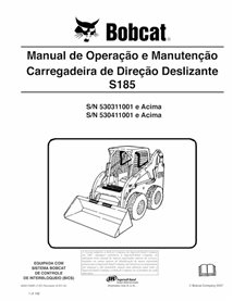 BOBCAT-S185-6904134-PT-OM Manuel d'utilisation et d'entretien pdf de la chargeuse compacte Bobcat S185 PT