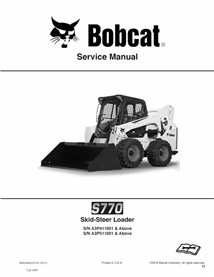 BOBCAT-S770-6989468-sm Manuel d'entretien pdf de la chargeuse compacte Bobcat S770