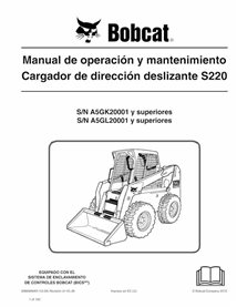 BOBCAT-S220-6986989-ES-OM Minicarregadeira Bobcat S220 pdf manual de operação e manutenção ES