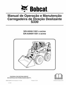 BOBCAT-S330-6986973-PT-OM Bobcat S330 skid steer loader pdf operation and maintenance manual PT
