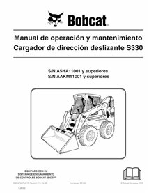 BOBCAT-S330-6986973-ES-OM Bobcat S330 skid steer loader pdf operation and maintenance manual ES
