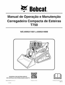 BOBCAT-T750-6989736-PT-OM Manuel d'utilisation et d'entretien pdf de la chargeuse compacte sur chenilles Bobcat T750 PT