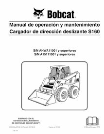 BOBCAT-S160-6989453-ES-OM Minicarregadeira Bobcat S160 pdf manual de operação e manutenção ES