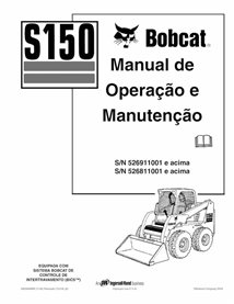BOBCAT-S150-6902684-PT-OM Bobcat S150 skid steer loader pdf operation and maintenance manual PT