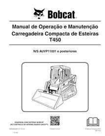 BOBCAT-T450-6990393-PT-OM Bobcat T450 compact track loader pdf operation and maintenance manual PT
