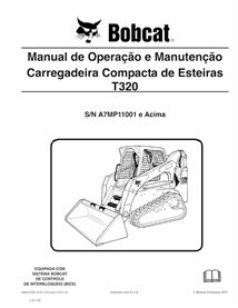 BOBCAT-T320-6986557-PT-OM Manual de operação e manutenção em pdf da carregadeira de esteira compacta Bobcat T320 PT