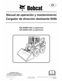 BOBCAT-S590-6990235-ES-OM Minicarregadeira Bobcat S590 pdf manual de operação e manutenção ES