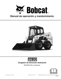 BOBCAT-S630-6987159-ES-OM Minicarregadeira Bobcat S630 pdf manual de operação e manutenção ES