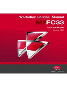Manual de servicio del taller del transportador comercial Massey Ferguson FC33 - Massey Ferguson manuales