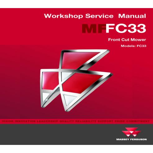 Manual de serviço de oficina para motores comerciais Massey Ferguson FC33 - Massey Ferguson manuais - MF-4283356M1