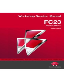 Manual de servicio del taller del transportador comercial Massey Ferguson FC23 - Massey Ferguson manuales