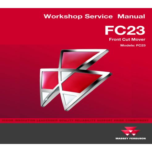 Manual de servicio del taller del transportador comercial Massey Ferguson FC23 - Massey Ferguson manuales