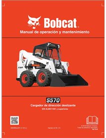 BOBCAT-S570-6990680-ES-OM Minicarregadeira Bobcat S570 pdf manual de operação e manutenção ES