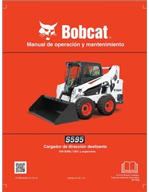 BOBCAT-S595-7274924-ES-OM Minicarregadeira Bobcat S590 pdf manual de operação e manutenção ES