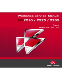 Massey Ferguson MF 2210 / 2225 / 2235 tractor workshop service manual - Massey Ferguson manuals - MF-1857574