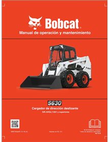 BOBCAT-S630-6990740-ES-OM Bobcat S630 skid steer loader pdf operation and maintenance manual ES