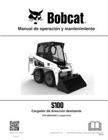 BOBCAT-S100-6987370-ES-OM Minicargadora Bobcat S100 pdf manual de operación y mantenimiento ES