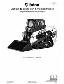 BOBCAT-T62-7353170-ES-OM Manuel d'utilisation et d'entretien pdf de la chargeuse compacte sur chenilles Bobcat T62 ES