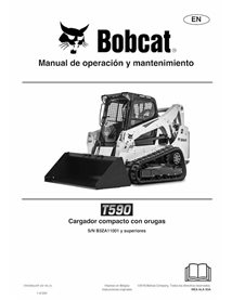 BOBCAT-T590-7294283-ES--OM Manuel d'utilisation et d'entretien pdf de la chargeuse compacte sur chenilles Bobcat T590 ES