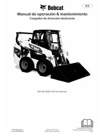BOBCAT-S64-7353046-ES-OM Manuel d'utilisation et d'entretien pdf de la chargeuse compacte Bobcat S64 ES