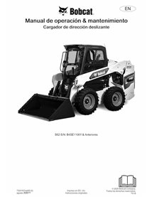 BOBCAT-S62-7353167-ES-OM Minicarregadeira Bobcat S62 pdf manual de operação e manutenção ES