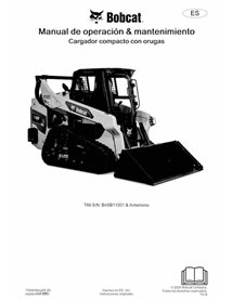 BOBCAT-T66-7353049-ES-OM Manuel d'utilisation et d'entretien pdf de la chargeuse compacte sur chenilles Bobcat T66 ES